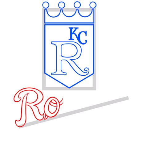 Learn How To Draw Kansas City Royals Easy To Draw Everything