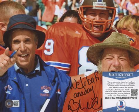 Blake Clark Signed The Waterboy 8x10 Photo Inscribed Welibafi Anaday