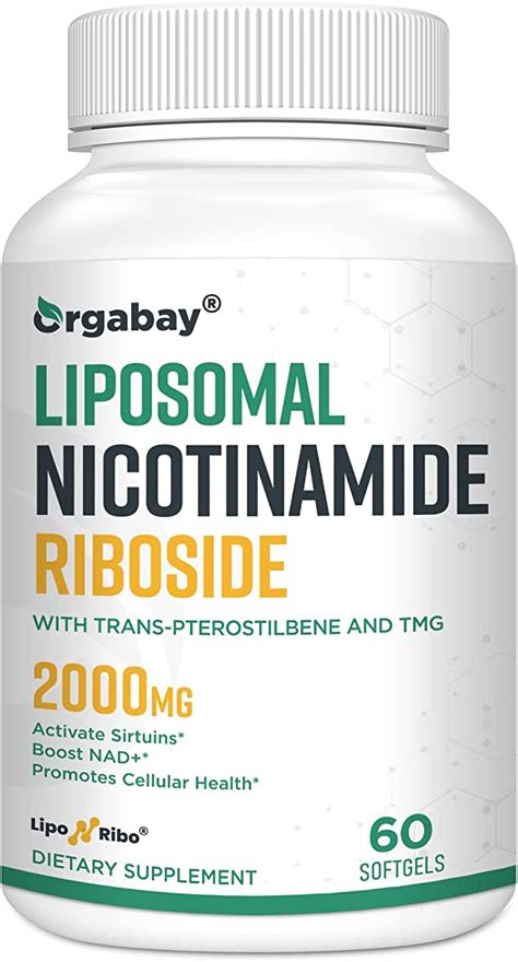 Orgabay Liposomal Nicotinamide Riboside Mg With Tmg And