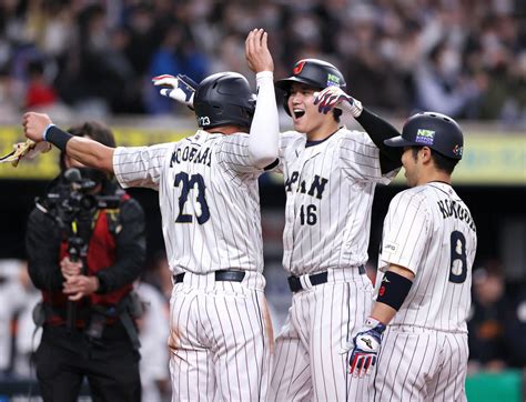 【wbc】大谷翔平“サムライ・ホームラン”片手片膝＆どん詰まり3ラン連発 侍ジャパン打線鼓舞 Wbc2023写真ニュース 日刊スポーツ