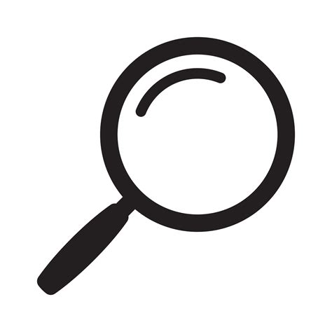 loupe icon magnifying glass icon magnifier symbol  vector