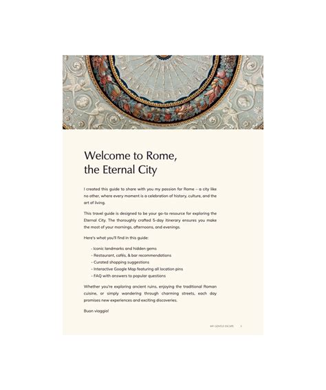 Rome Travel Guide - My Gentle Escape