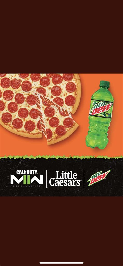 some promos with Mountain Dew and little caesars announced. : r ...