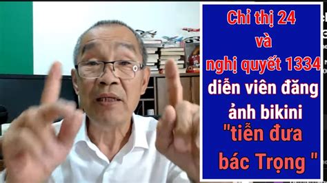 Y nghĩa chỉ thi và nghi quyết diễn viên thay hình bikini chia