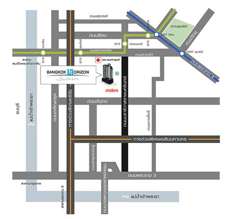 Bangkok-Horizon-Sathorn-MAP - บ้านไอเดีย เว็บไซต์เพื่อบ้านคุณ