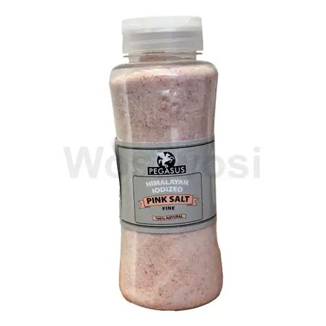 Pegasus Himalayan Iodized Pink Salt Fine G Wosiwosi African Food