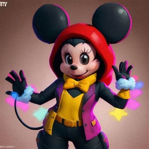 AI Art Generator: Mickey mouse fortnite skin