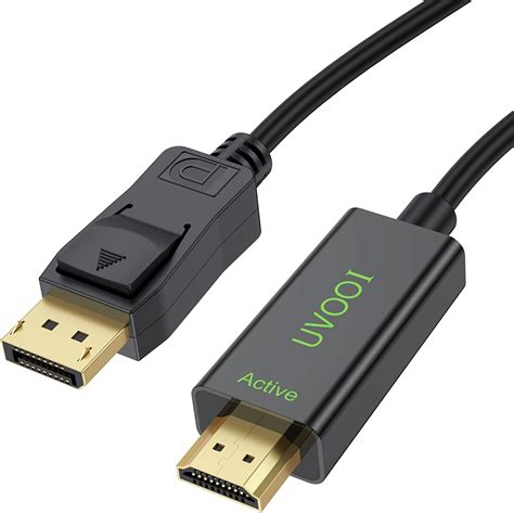 Amazon UVOOI Adaptador De Cable Activo DisplayPort A HDMI 2 0 De