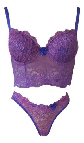 Conjunto De Lingerie Renda Bojo Linha Luxo Dornelas 2072 Parcelamento Sem Juros