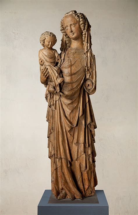 Mistr Michelské Madony - Madona z Michle | Národní galerie v Praze - sbírky