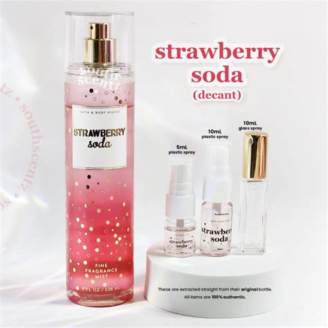Strawberry Soda Bath And Body Works Body Mist BBW Decant ML ML SouthScentz Lazada PH