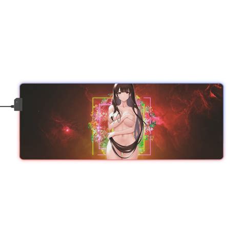 Rgb Xxl Anime Deskmat Custom Hentai Mousepad Best Gift For Etsy