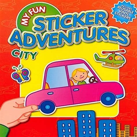 BBW My Fun Sticker Adventures City ISBN Shopee Malaysia