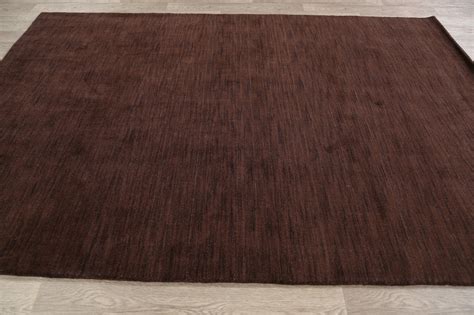 6x9 Modern Solid Oriental Gabbeh Area Rug Wool Hand Knotted Living Room