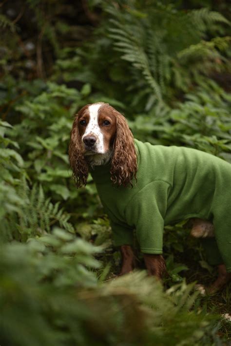 Fleece onesie for dogs plain colours - Water Master Ltd