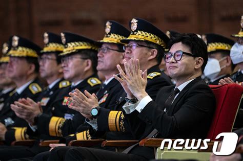 교정의 날 기념식 참석한 한동훈 법무부 장관 뉴스1