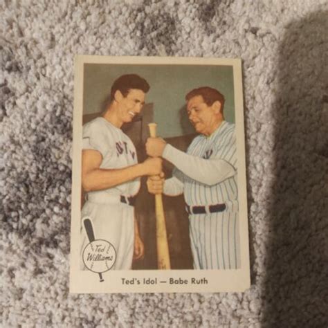 Fleer Ted Williams Ted Williams Babe Ruth Ebay