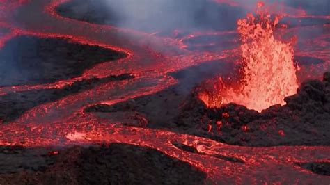 Las Impactantes Imágenes Aéreas De La Erupción Del Mauna Loa El Volcán