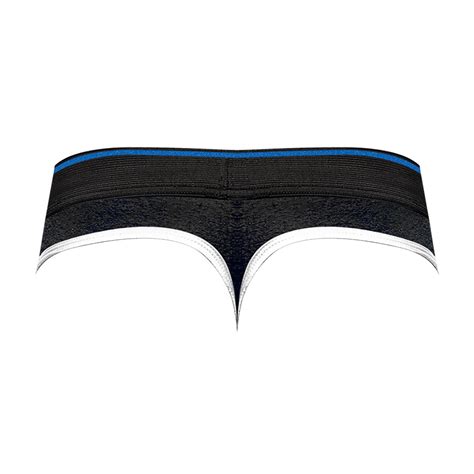 Panel Thong L XL Black Blue Slips Strings für IHN Club Hot Fashion Odretto Highheels