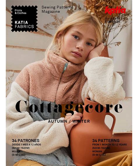 Revista Katia Fabrics Cottagecore Outono Inverno