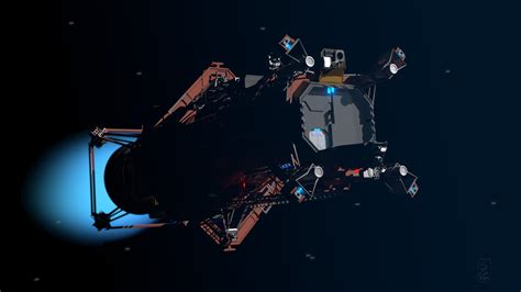 Belter Skiff From The Expanse Part2 Works In Progress Blender