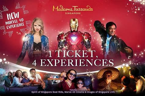 Madame Tussauds Singapore 3 In 1 Plus Marvel 4D Experience 2023: Triphobo