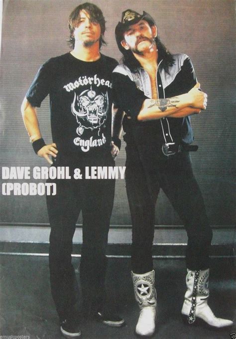 PROBOT "DAVE GROHL & LEMMY KILMISTER" COMMERCIAL POSTER- Motorhead, Foo Fighters | #1845443513