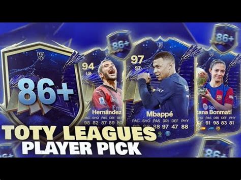 The Glitched Toty League Player Pick Youtube