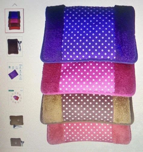 Rectangular Rubber Electric Velvet Hot Water Bag Size 1 5L At 75 Piece In New Delhi