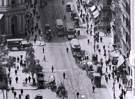 Broadway And City Hall Park NYC 1908