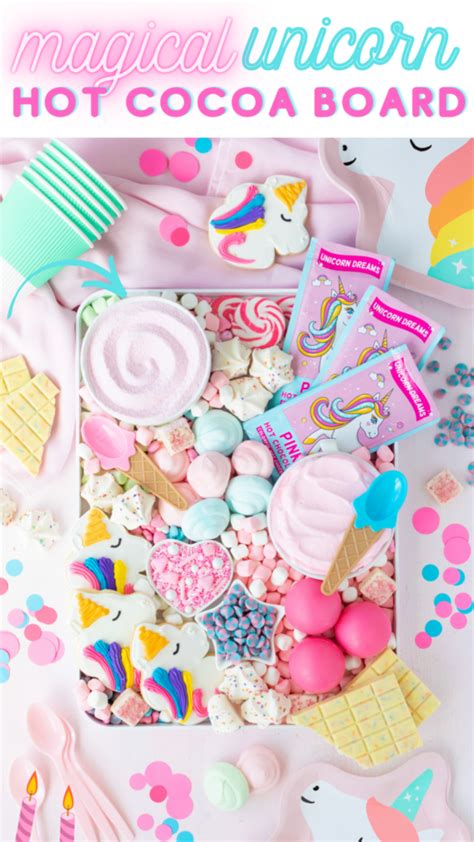 This Unicorn Hot Cocoa Board Is Unbelievably Magical