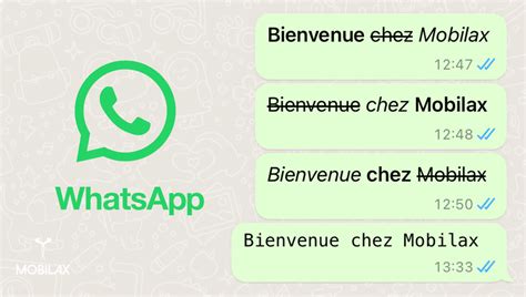 Écrire en italique sur WhatsApp comment faire