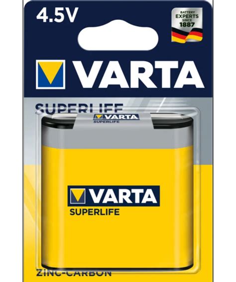 Saline 4.5V 3R12 Superlife Varta battery - Vlad