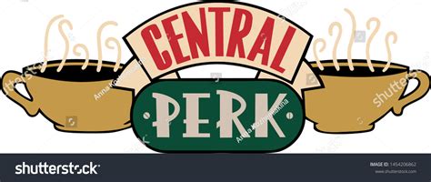 Central Perk Logo Vector