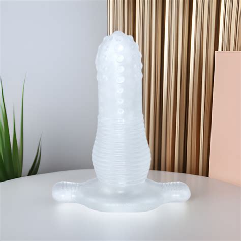 Sem Novidade para transparente quintal oco Anal Plug gay conjunto de pico de expansão Anal