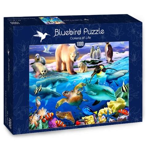 Comprar Puzzle Bluebird Océanos de Vida de 1000 Piezas Bluebird 70288