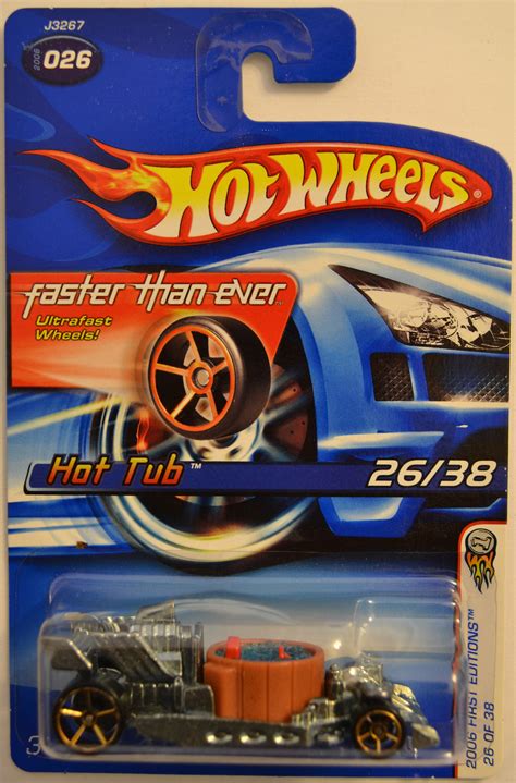 Hot Tub Chrome Hot Wheels Hw First Editions Faster Than Ever Series Scale