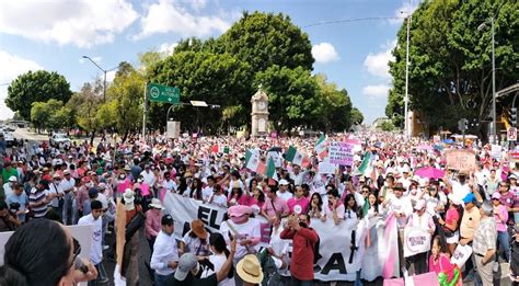 Unidos Para Mejorar On Twitter ¡puebla Alzó Su Voz En La Marcha Por La Democracia