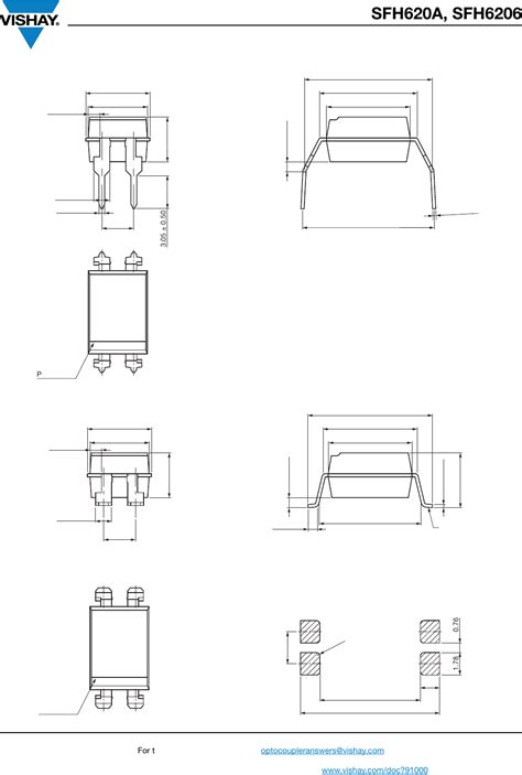 SFH620A SFH6206 Datasheet By Vishay Semiconductor Opto Division Digi