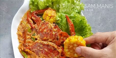 7 Resep Kepiting Asam Manis And Berbagai Saus Lezat Lain Bikin Nafsu Makan Meningkat