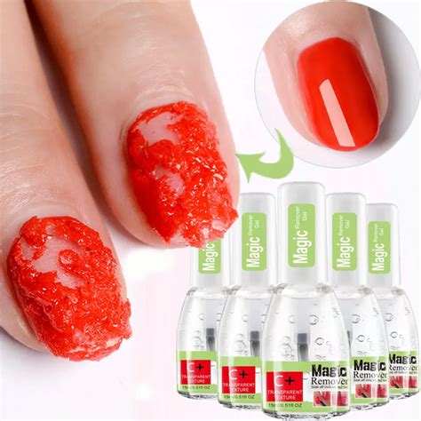 Magic Burst Nail Gel Remover Semi Permanent Varnish Polish Nail Uv Gel