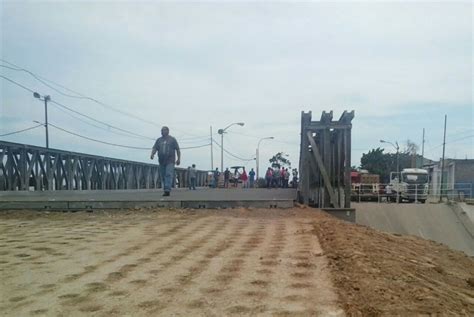 As Se Ve La Estructura Militar Que Sustituye A Puente De Guanape