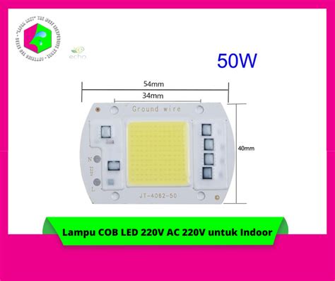 C Led Hpl Watt Input Ac V Lampu Jalan Lampu Sorot Lazada