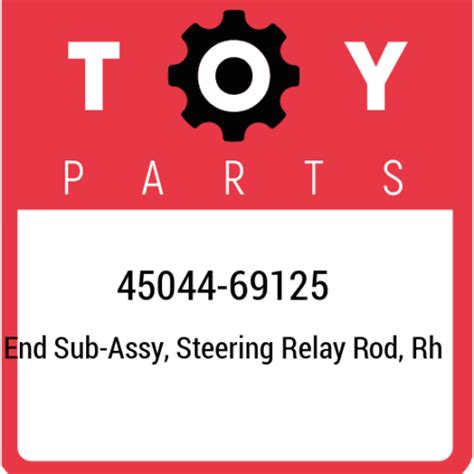 Toyota End Sub Assy Steering Relay Rod Rh New