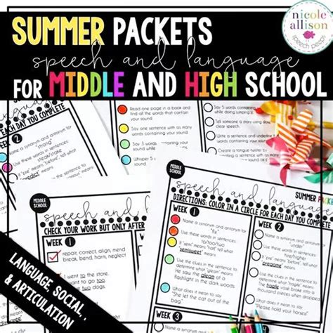 Summer Learning Activities for Middle School & High School Students - The TPT Blog