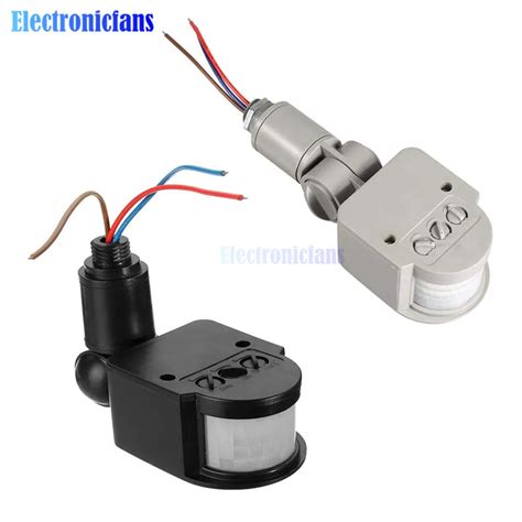 Outdoor 12V DC Automatic Infrared PIR Motion Sensor Switch For LED