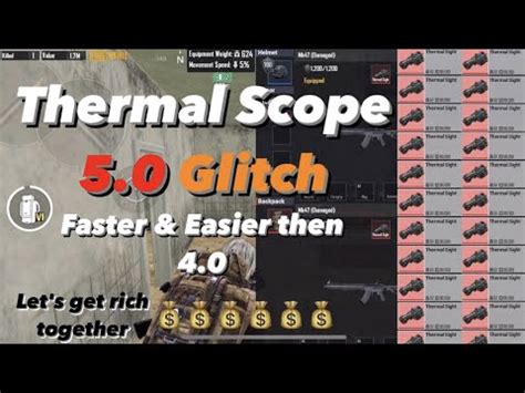 Thermal Scope Glitch Faster And Easier Then Glitch Fixed