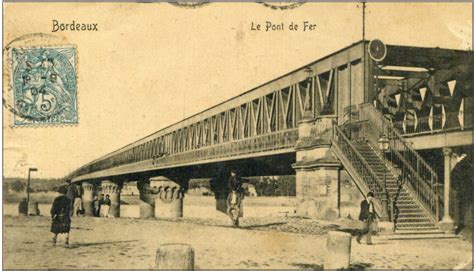 Bordeaux pont chemin de fer à Bordeaux Cartorum