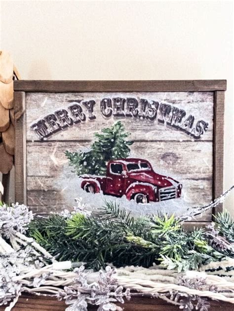 DIY Merry Christmas Wood Sign Story - A Ray of Sunlight