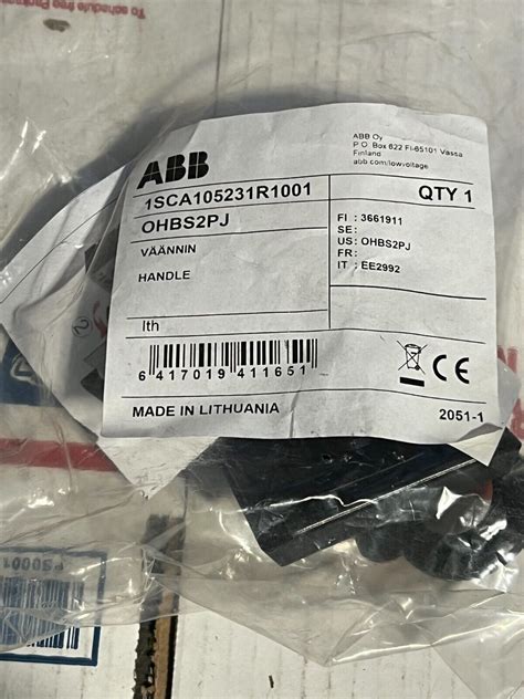 abb 1sca105231r1001 handle nos ohbs2pj | eBay
